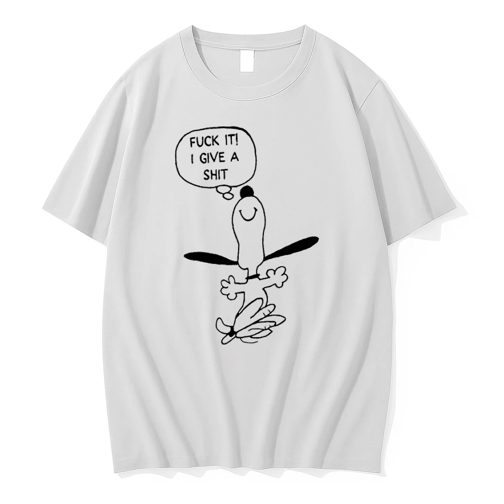Snoopy Fuck It I Give A Shit Shirts