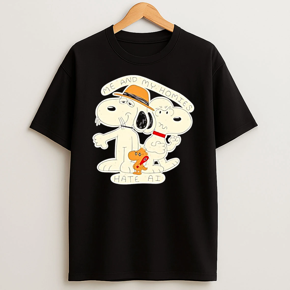 Snoopy Me And My Homies Shirts
