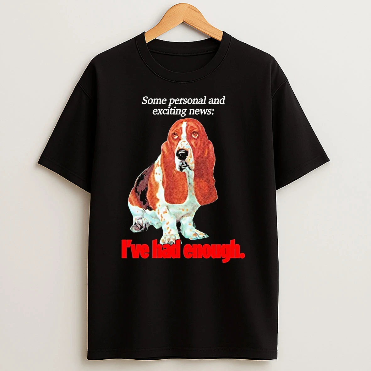 Some Personal And Exciting News Ive Had Enough Shirts