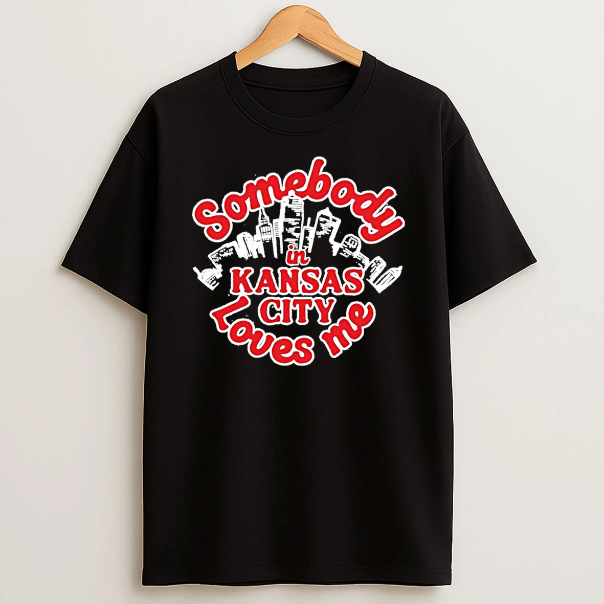 Somebody In Kc Loves Me Shirts