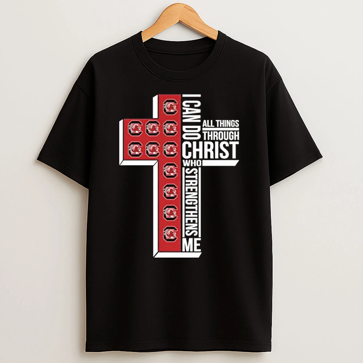 South Carolina Basketball I Can Do All Things Through Christ Who Strengthens Me Shirts