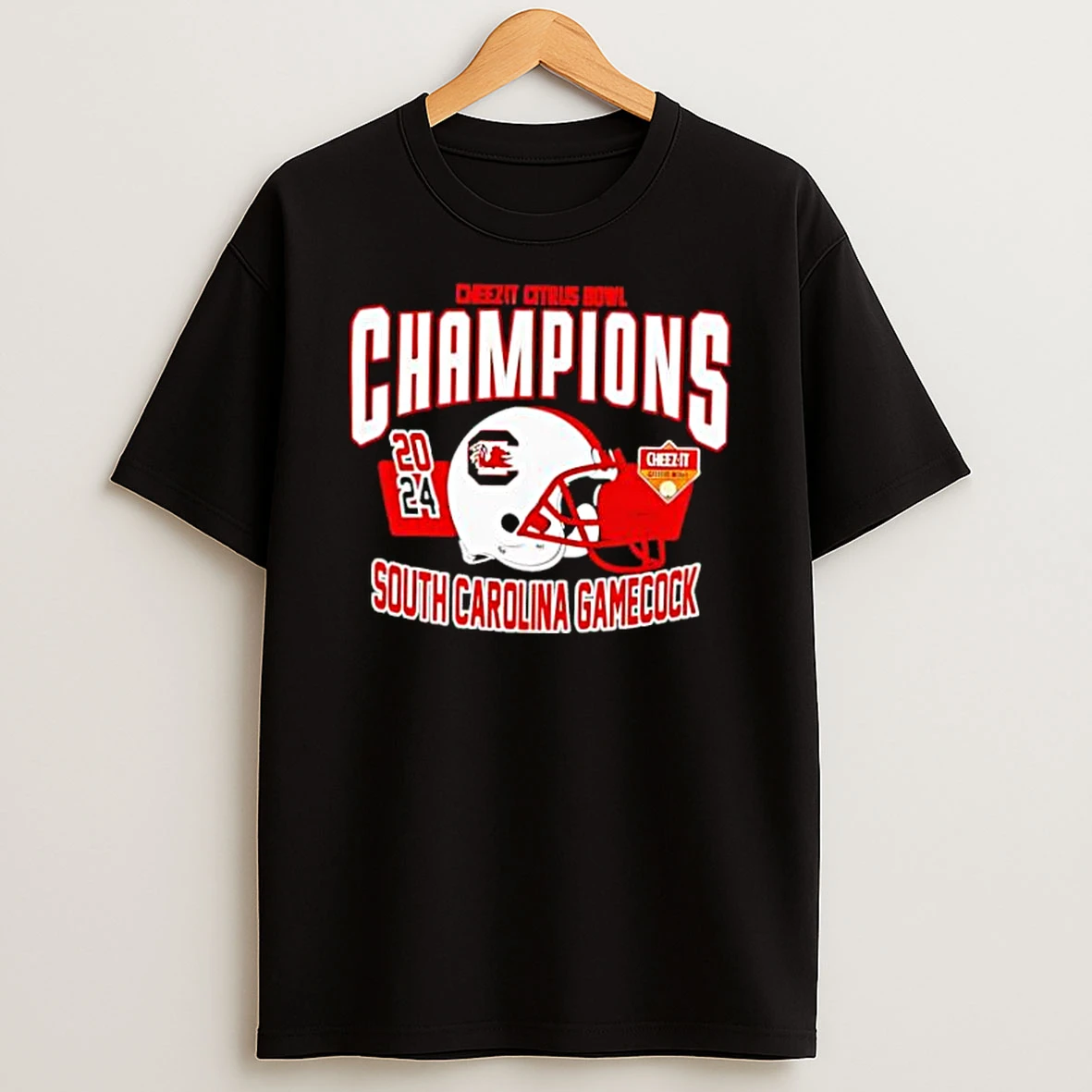 South Carolina Gamecock Cheez It Citrus Bowl Champions 2024 Shirts