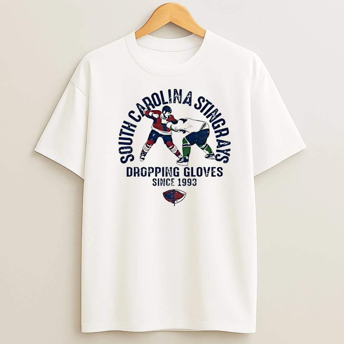 South Carolina Stingrays Dropping Gloves Since 1993 Hockey Shirts