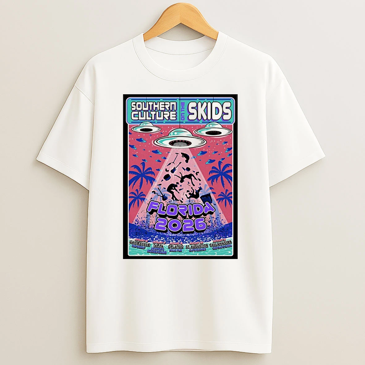 Southern Culture On The Skids Florida 2026 Tour Shirts