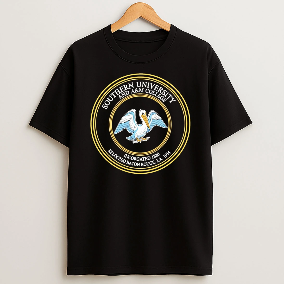 Southern University And Am College Incorgated 1880 Pelican Emblem Shirts