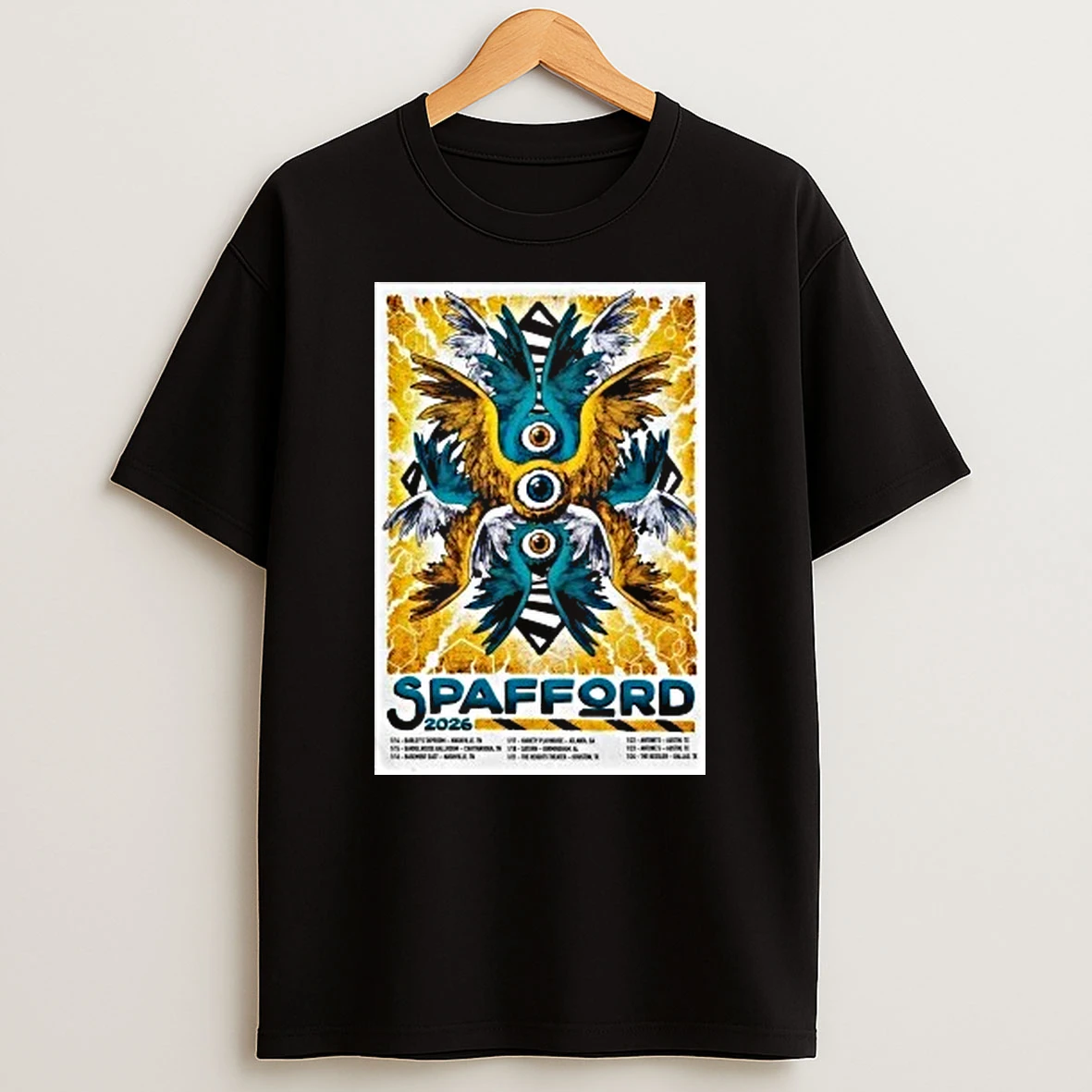 Spafford Winter Tour Jan 2026 Shirts