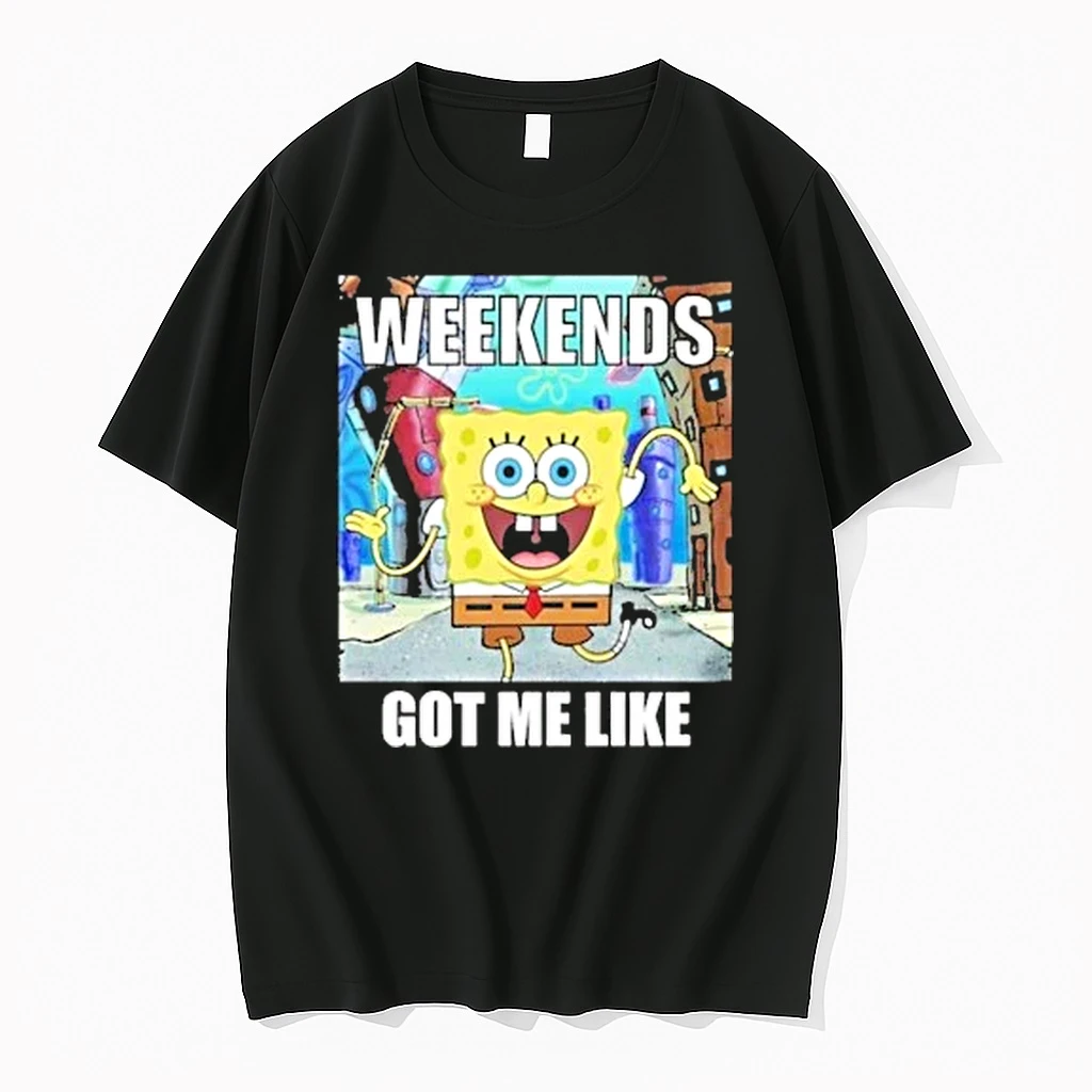 Spongebob Weekends Got Me Like Tour 2026 Shirts