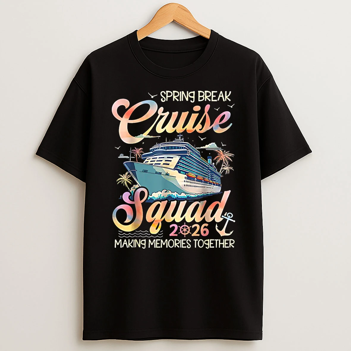 Spring Break Cruise Squad 2026 Crusing Matching Vacation Shirts