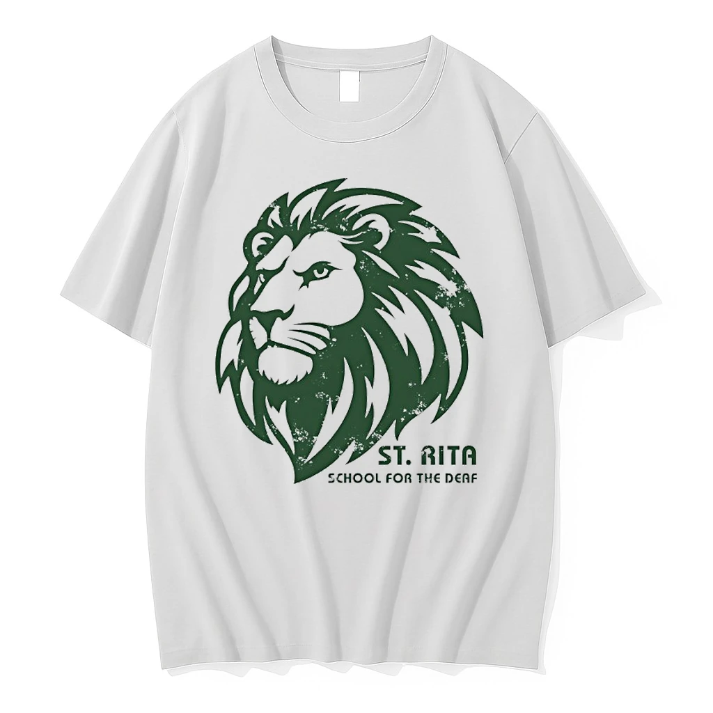 St Rita School For The Deaf Lion Vintage Shirts
