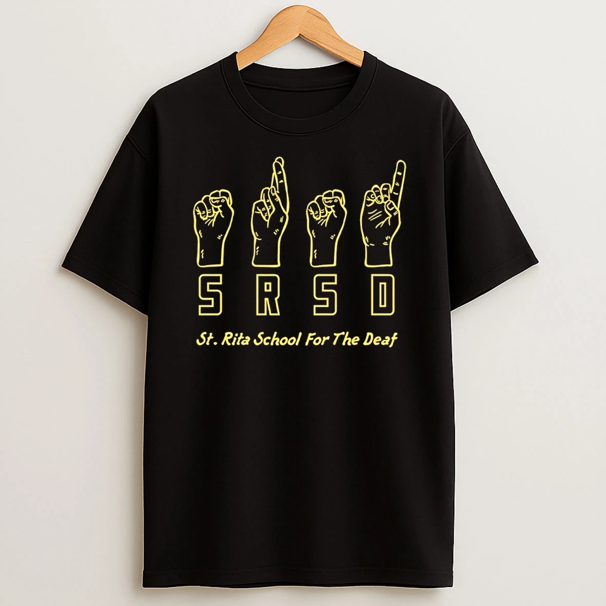 St Rita School For The Deaf Srsd Sign Asl Shirts