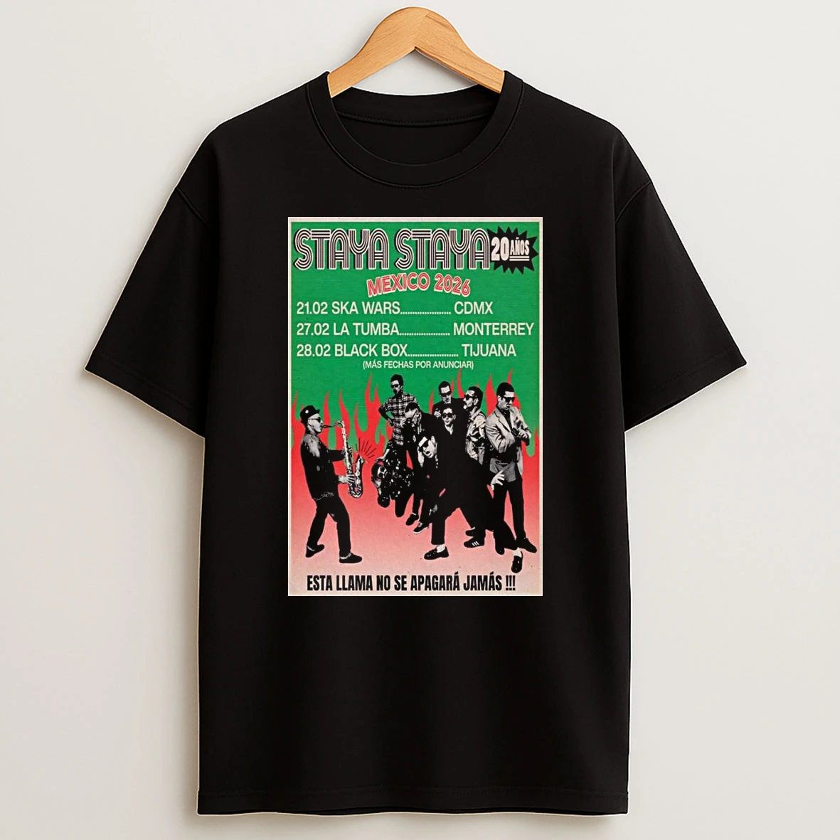 Staya Staya Mexico Tour 2026 Shirts