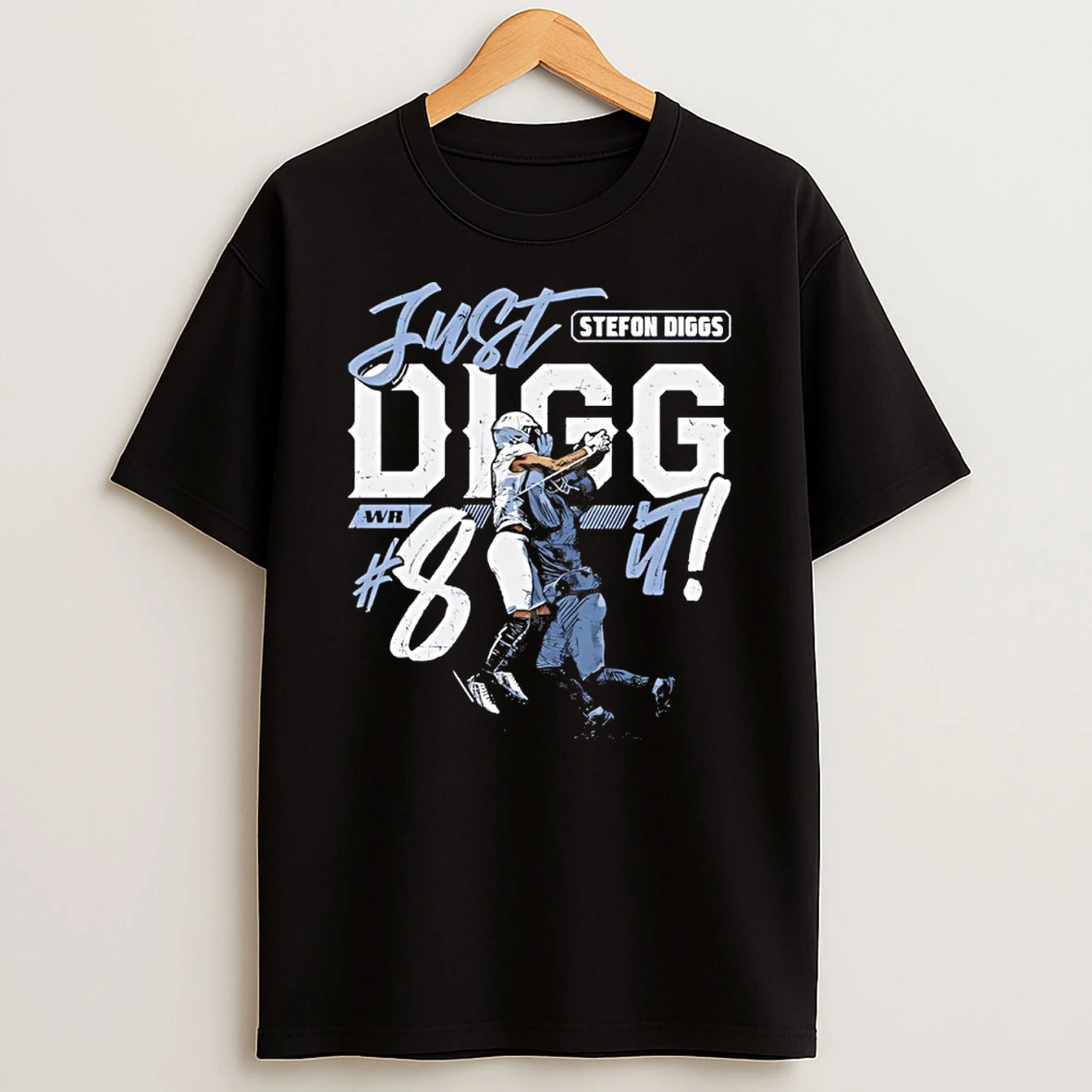 Stefon Diggs Just Digg It New England Patriots Player Vintage Shirts