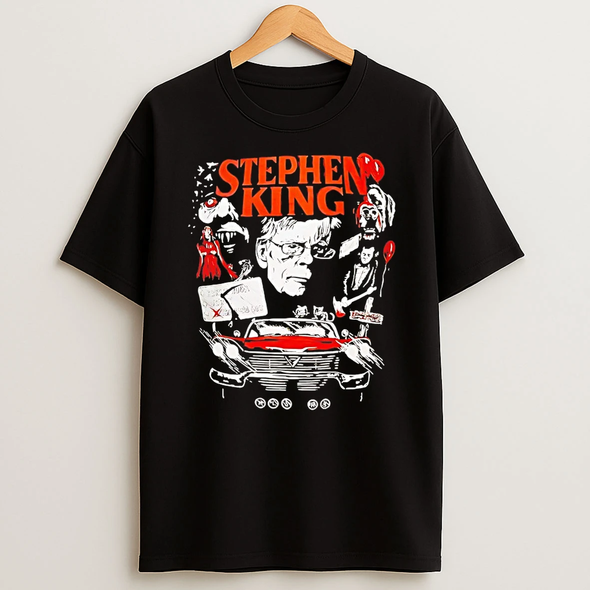 Stephen King King Of Horror Shirts