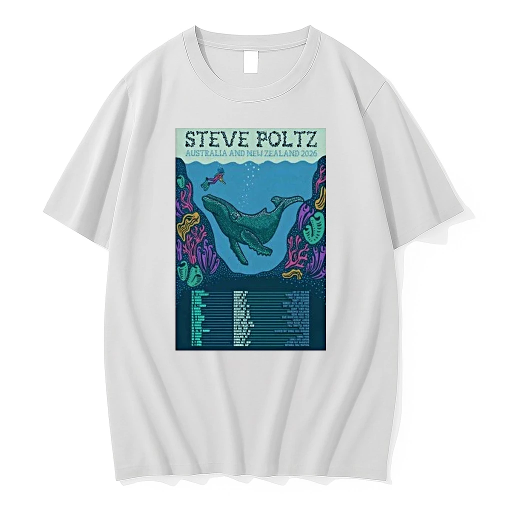 Steve Poltz Australia And New Zealand 2026 Shows Shirts