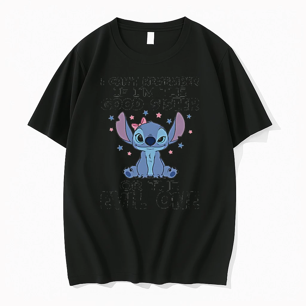 Stitch I Cant Remember If Im The Good Sister Or The Evil One Shirts