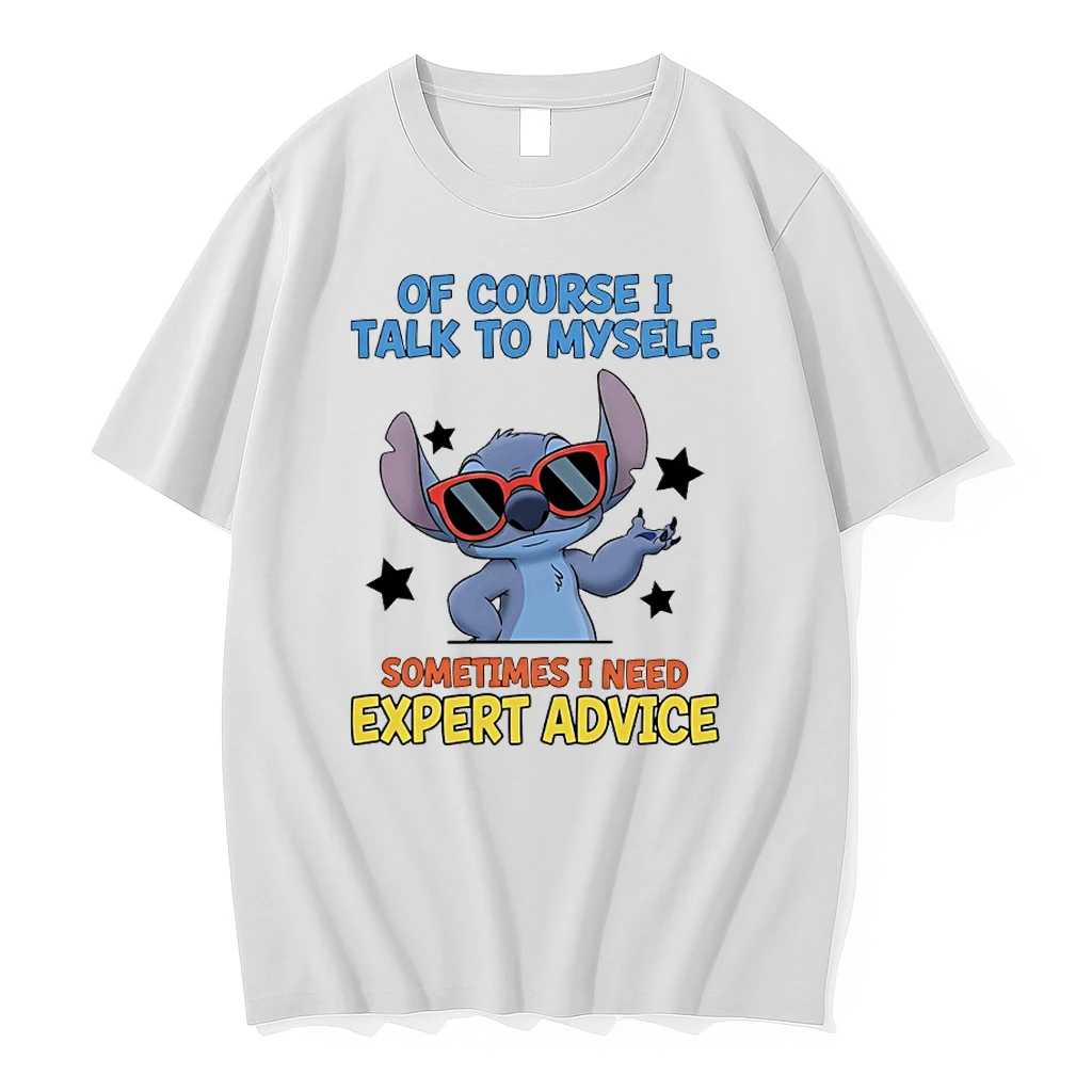 Stitch Of Course I Talk To Myself Sometimes I Need Expert Advice Shirts