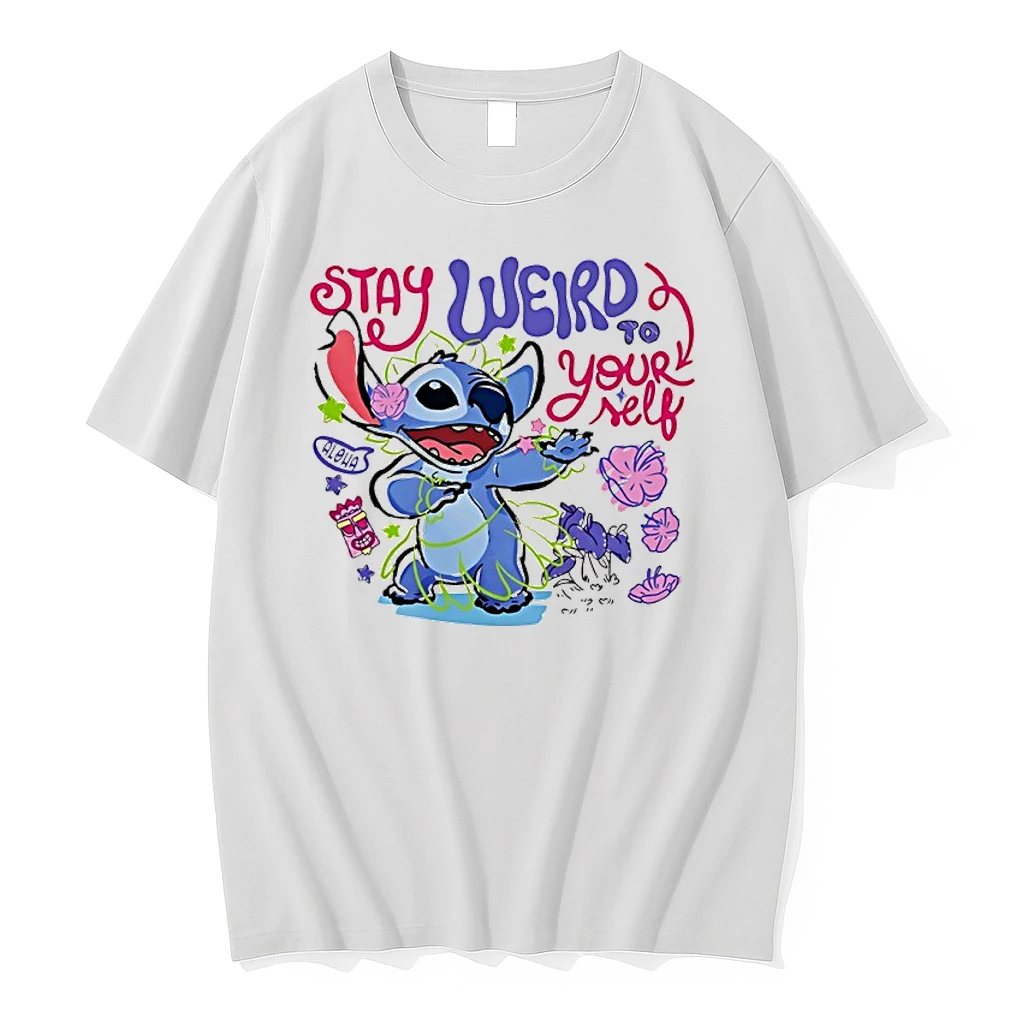 Stitch Stay Weird To Yourself Art Shirts