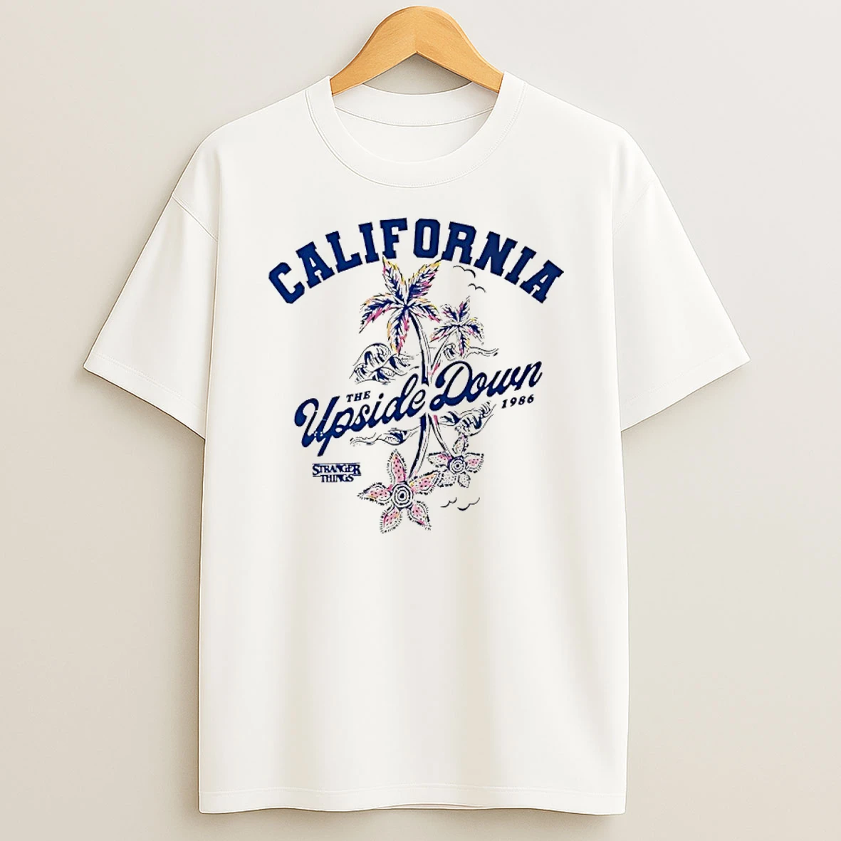 Stranger Things California Upside Down 1986 Shirts