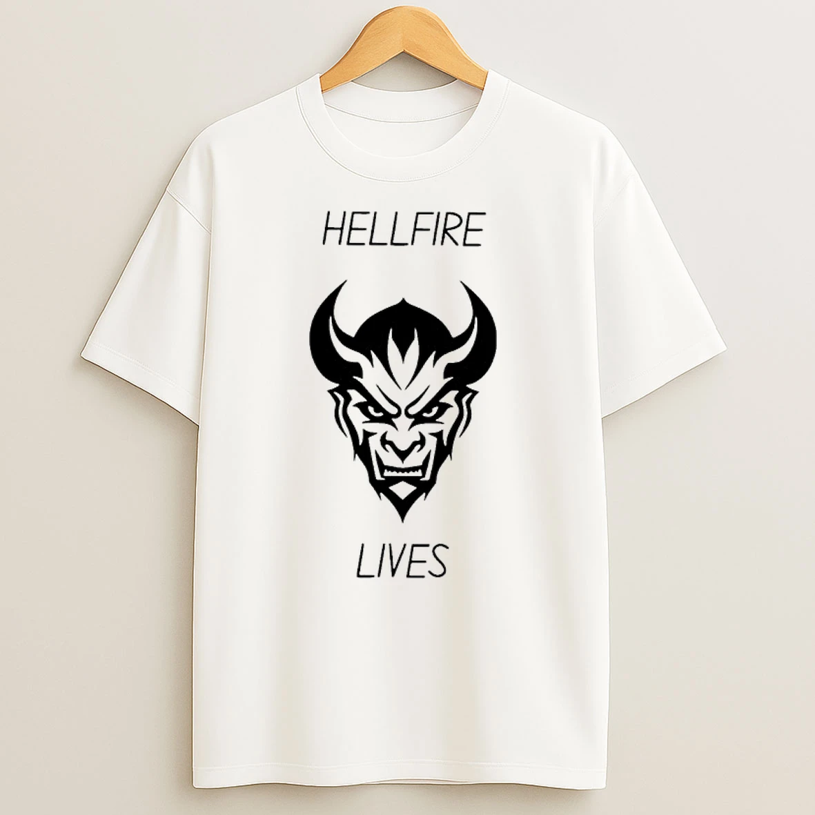 Stranger Things Hellfire Lives Classic Logo Shirts