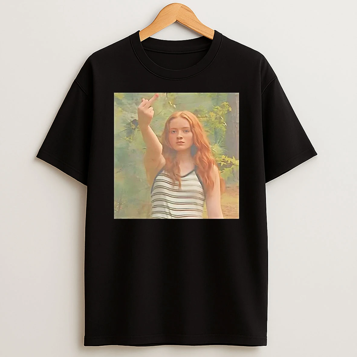 Stranger Things Max Mayfield Middle Finger Shirts