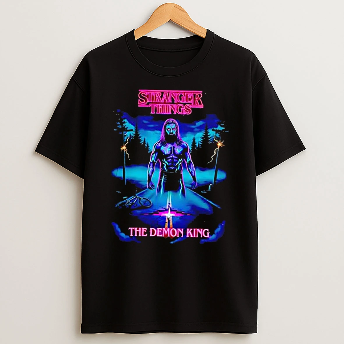 Stranger Things The Demon King Night Shirts