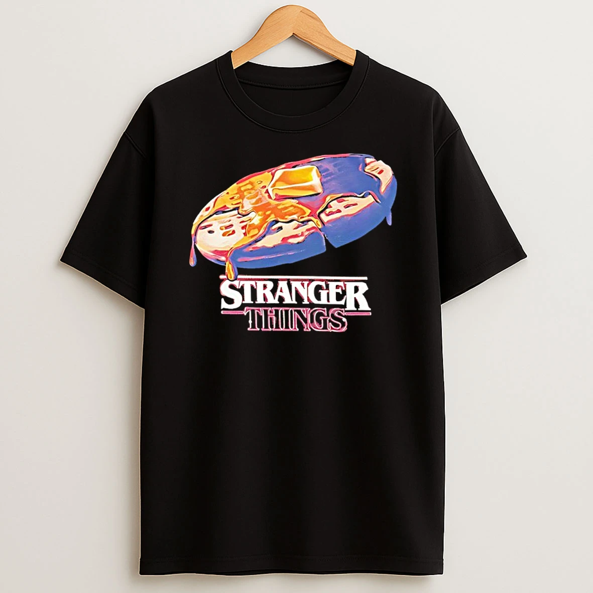 Stranger Things X Surfer Boy Pizza Shirts