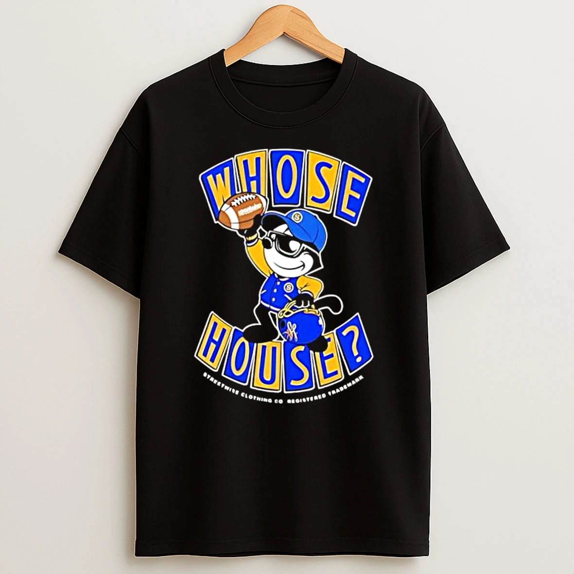 Streetwise Whose House Black Cat Shirts