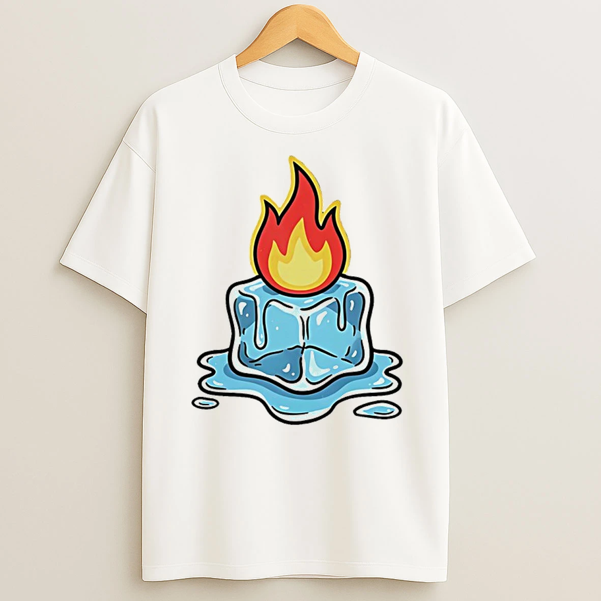 Subtle Anti Ice Melting Graphic Shirts