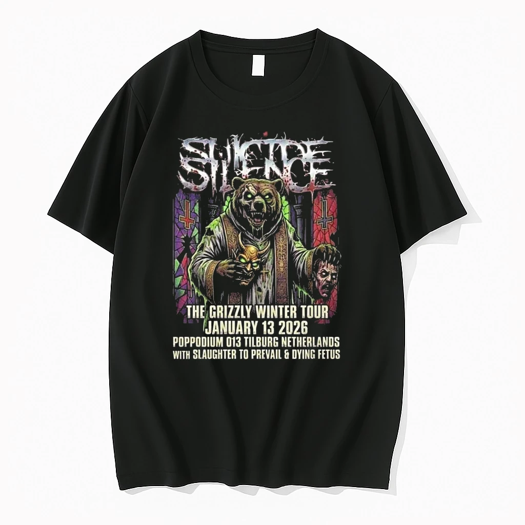 Suicide Silence The Grizzly Winter Tour January 13 2026 Poppodium 013 Tilburg Netherlands Shirts