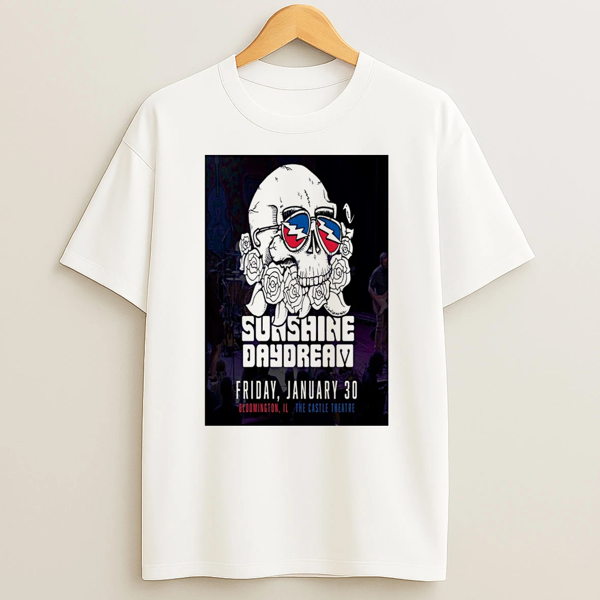 Sunshine Daydream 30 January 2026 Bloomington Il The Castle Theatre Shirts