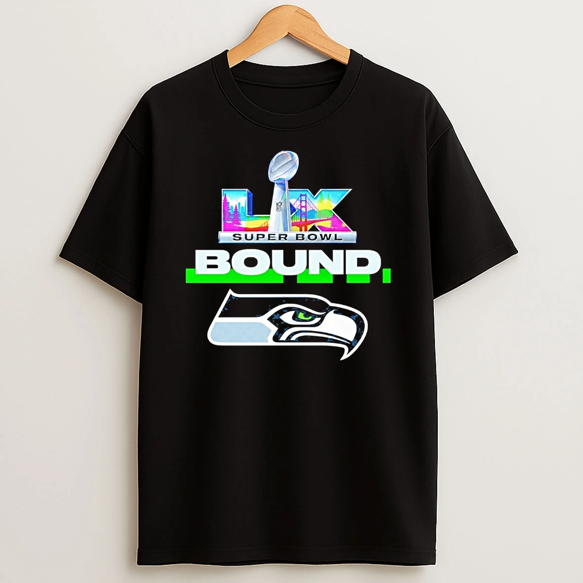 Super Bound Lx Seattle Seahawks Nfl New Profile Logos Shirts