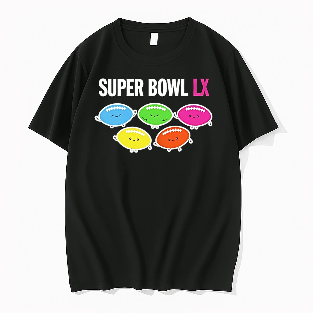Super Bowl Lx Football Squad Creeper Shirts