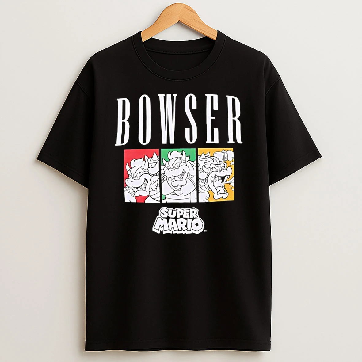 Super Mario Bowser Cartoon Shirts
