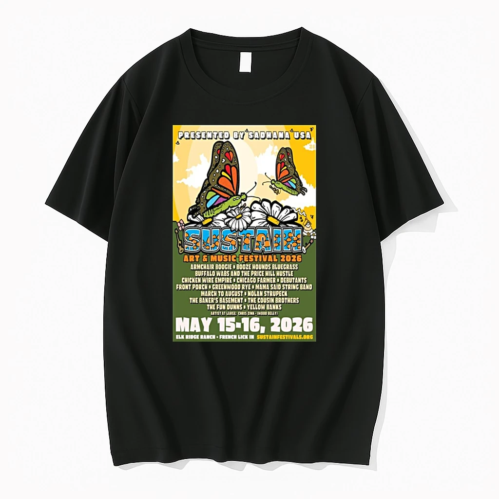 Sustain Art And Music Festival May 15 16 2026 Shirts