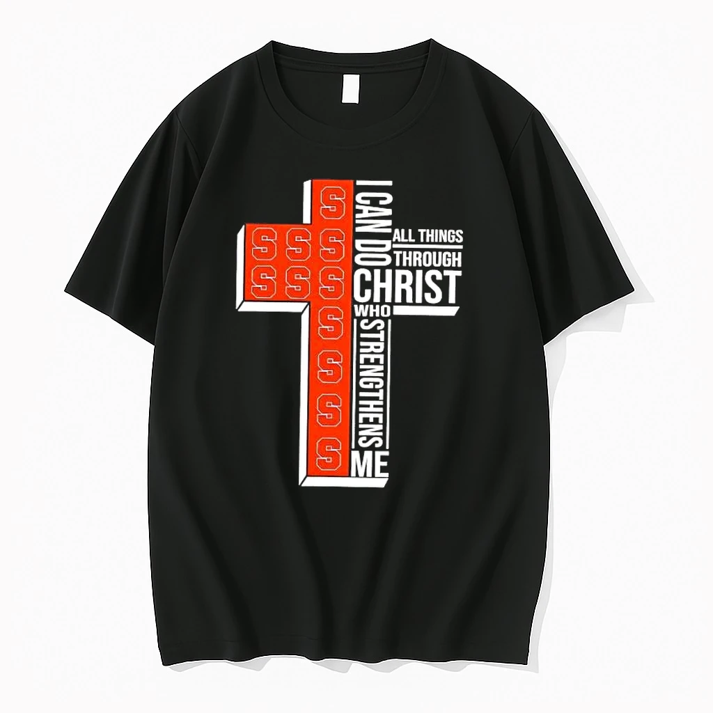 Syracuse Orange I Can Do All Things Through Christ Shirts