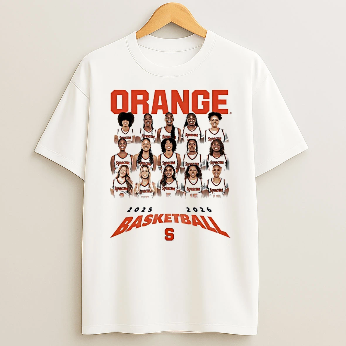 Syracuse Orange Womens Basketball 2025 2026 All Team Graphic Shirts