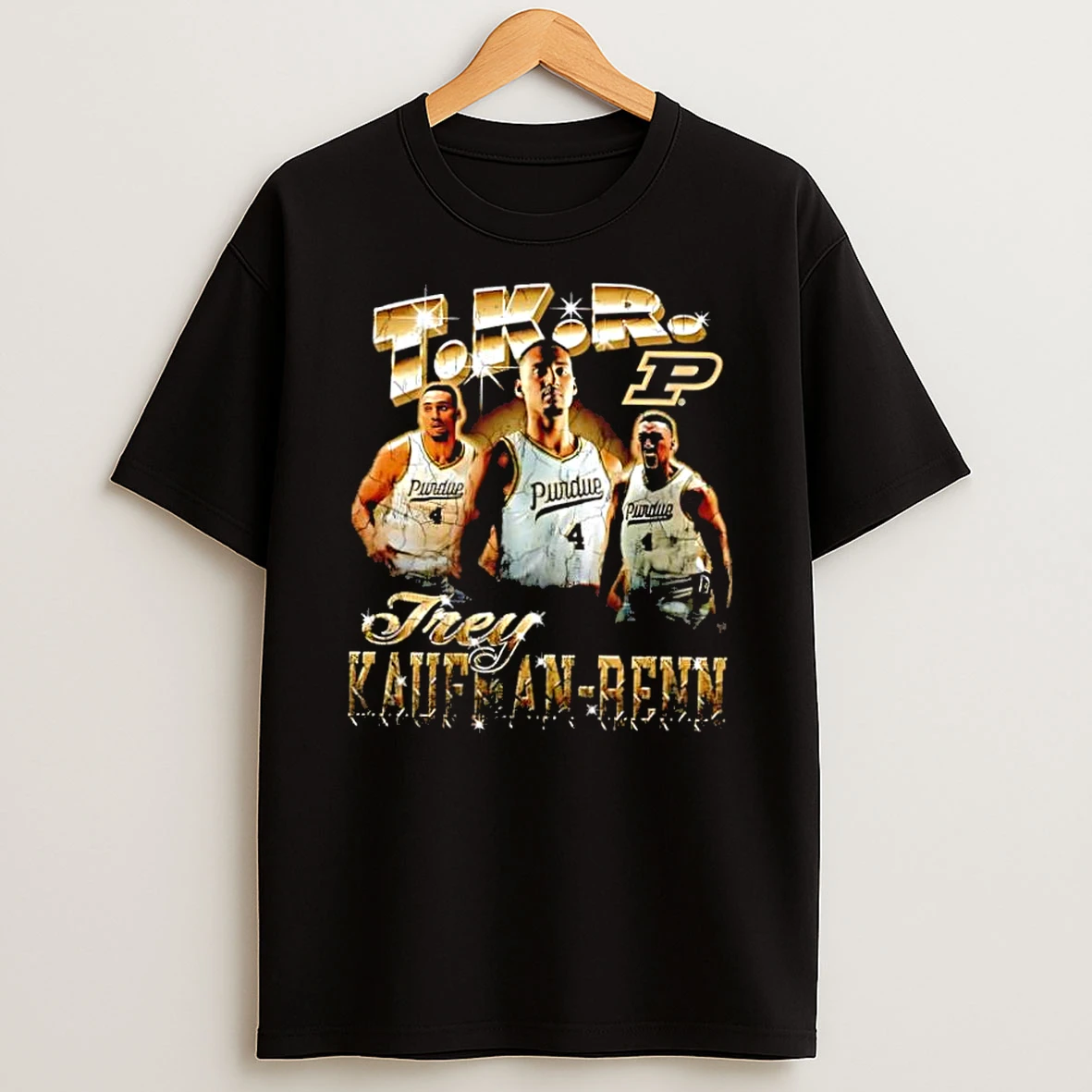 T K R Trey Kaufman Renn Purdue Graphic Shirts