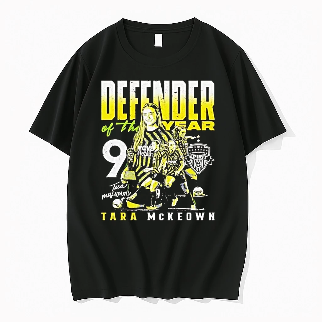 Tara Mckeown Defender Of The Year Washington Spirit Shirts