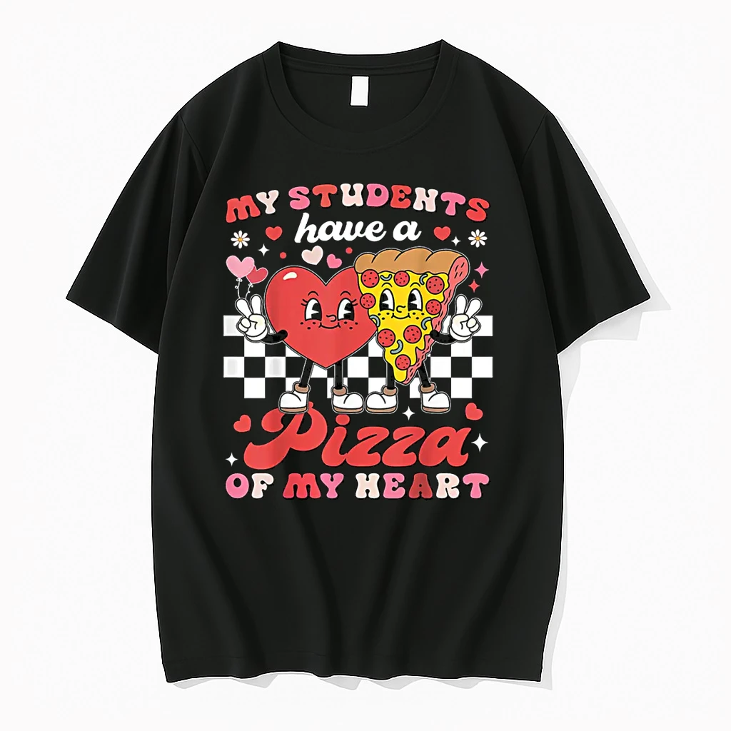 Teacher Valentines Day My Students Have A Pizza Of My Heart Shirts