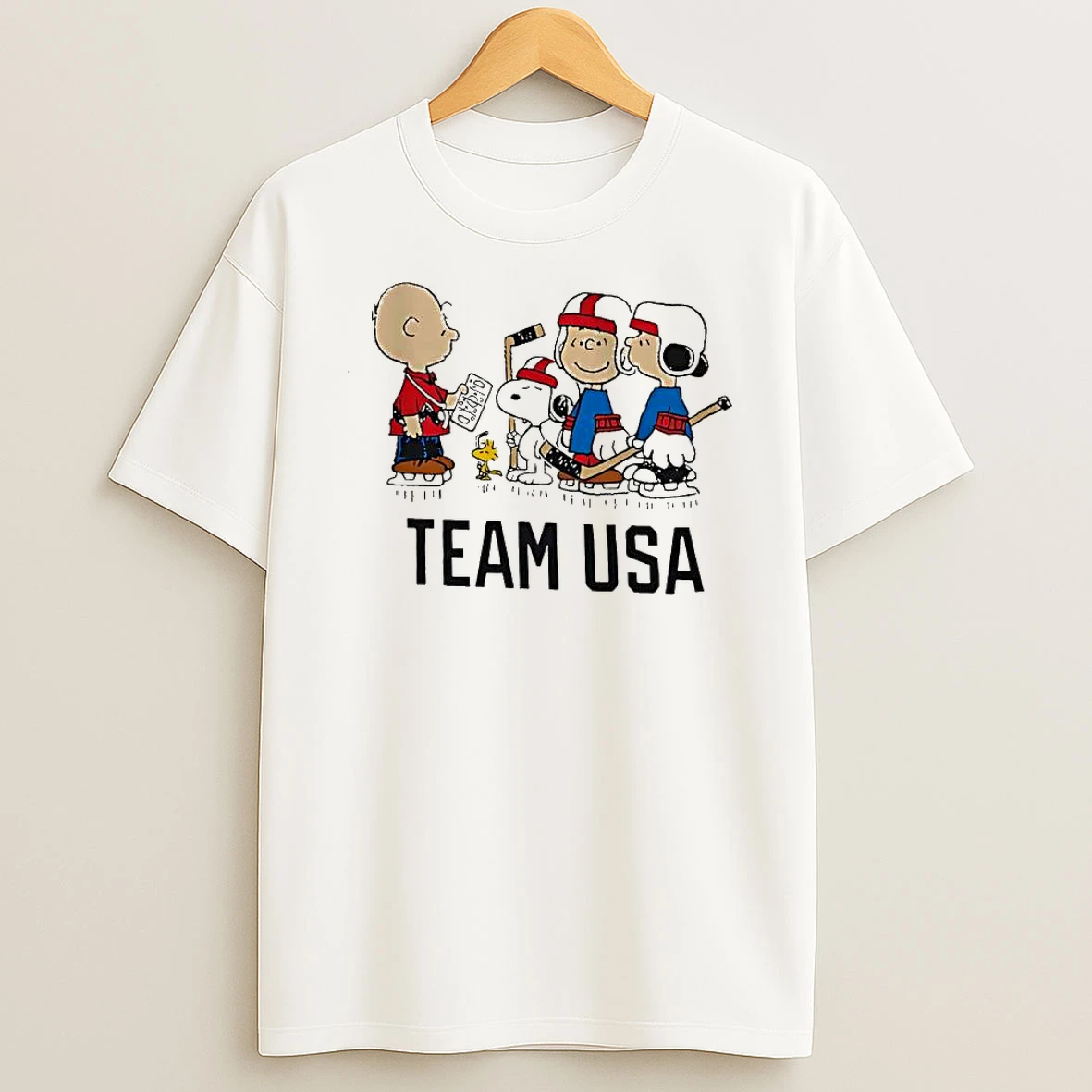 Team Usa X Peanuts Outerstuff Hockey Shirts