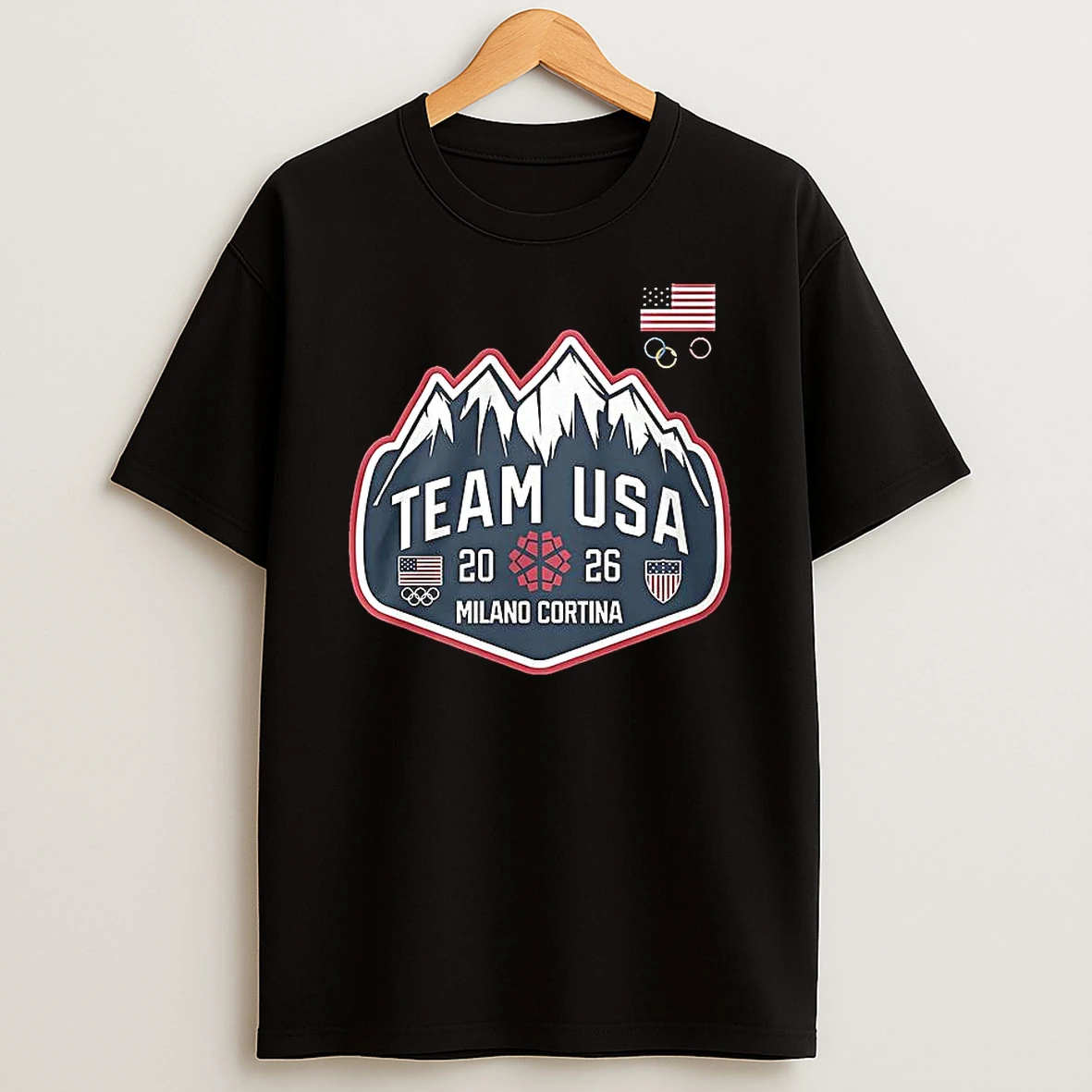 Team Usa Milano Cortina 2026 Logo Woman Shirts