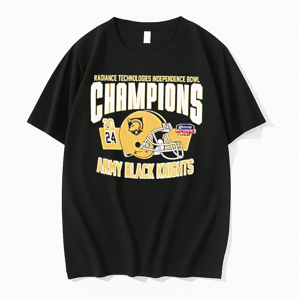 Technologies Independence Bowl Champions 2024 Army Black Knights Shirts