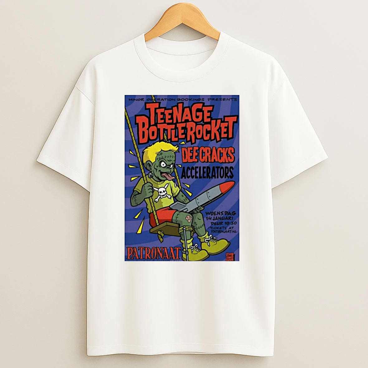 Teenage Bottlerocket Patronaat In Haarlem Netherlands Jan 14 2026 Shirts