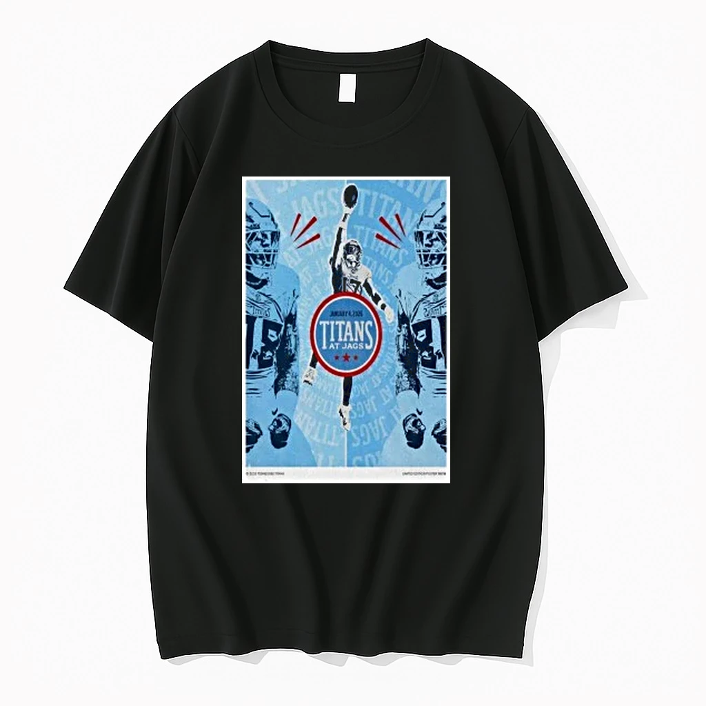 Tennessee Titans Jan 4 2026 Titans At Jaguars Shirts