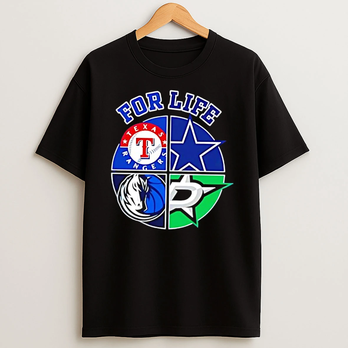 Texas For Life Logo Sports 2026 Shirts