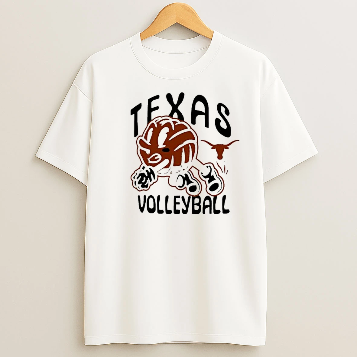 Texas Longhorns Burnt Orange Volleyball Shirts