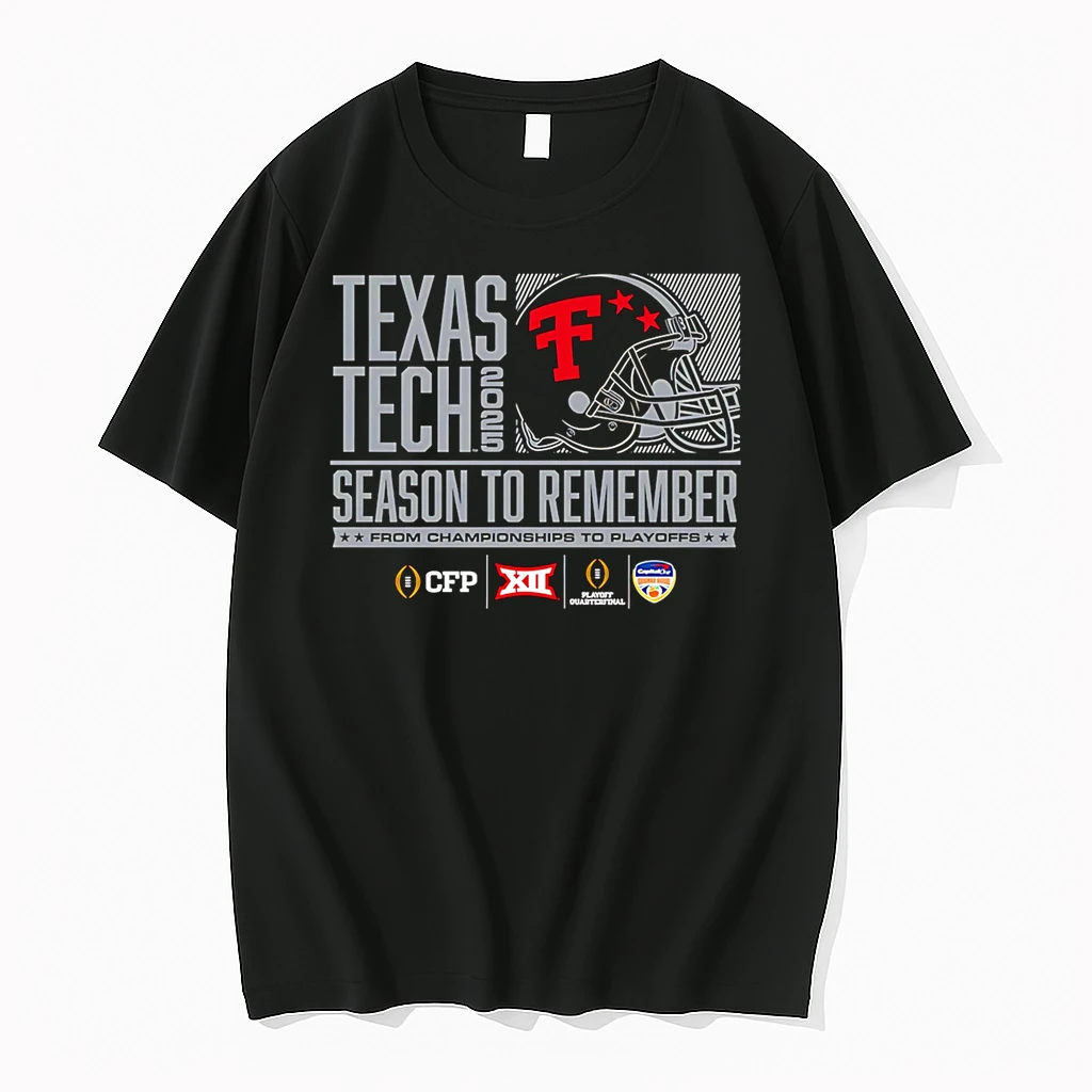 Texas Tech 2025 Season To Remember Shirts