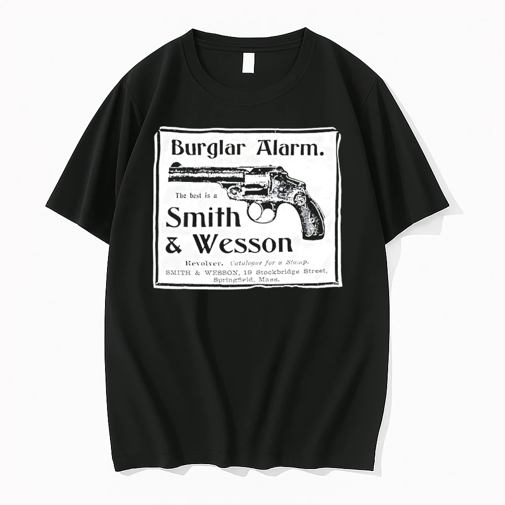 Th Best Is A Smith And Wesson Burglar Alarm Firearm Grunge Shirts