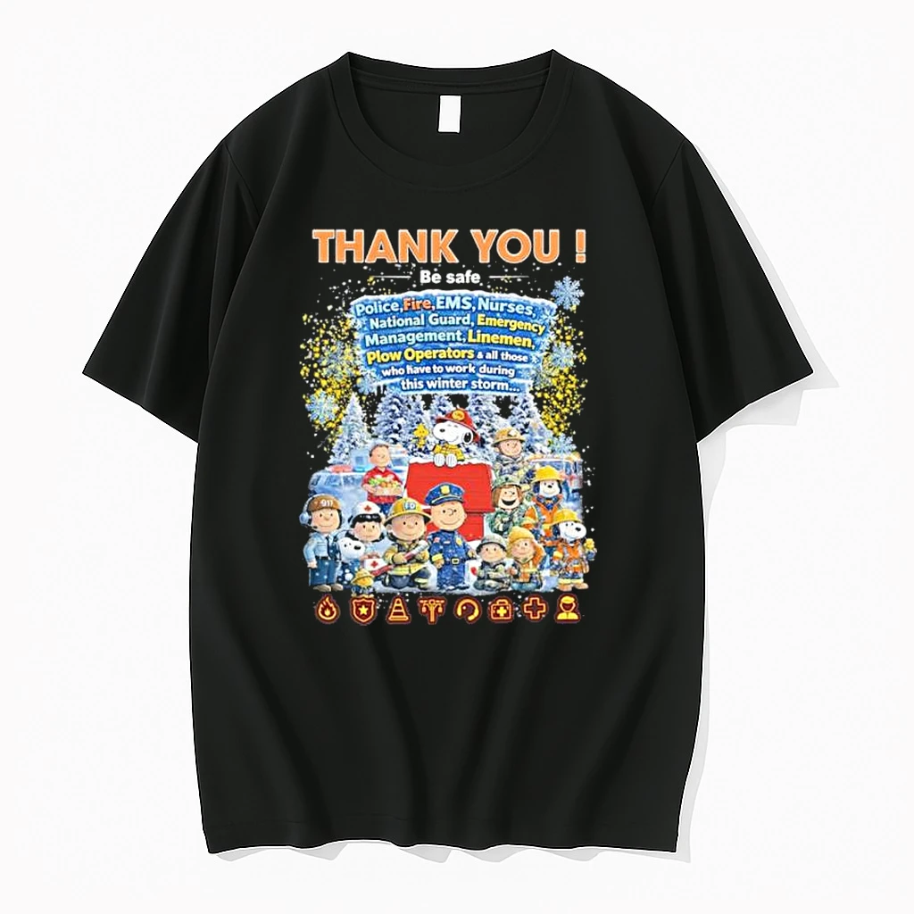 Thank You Be Safe The Peanuts Shirts