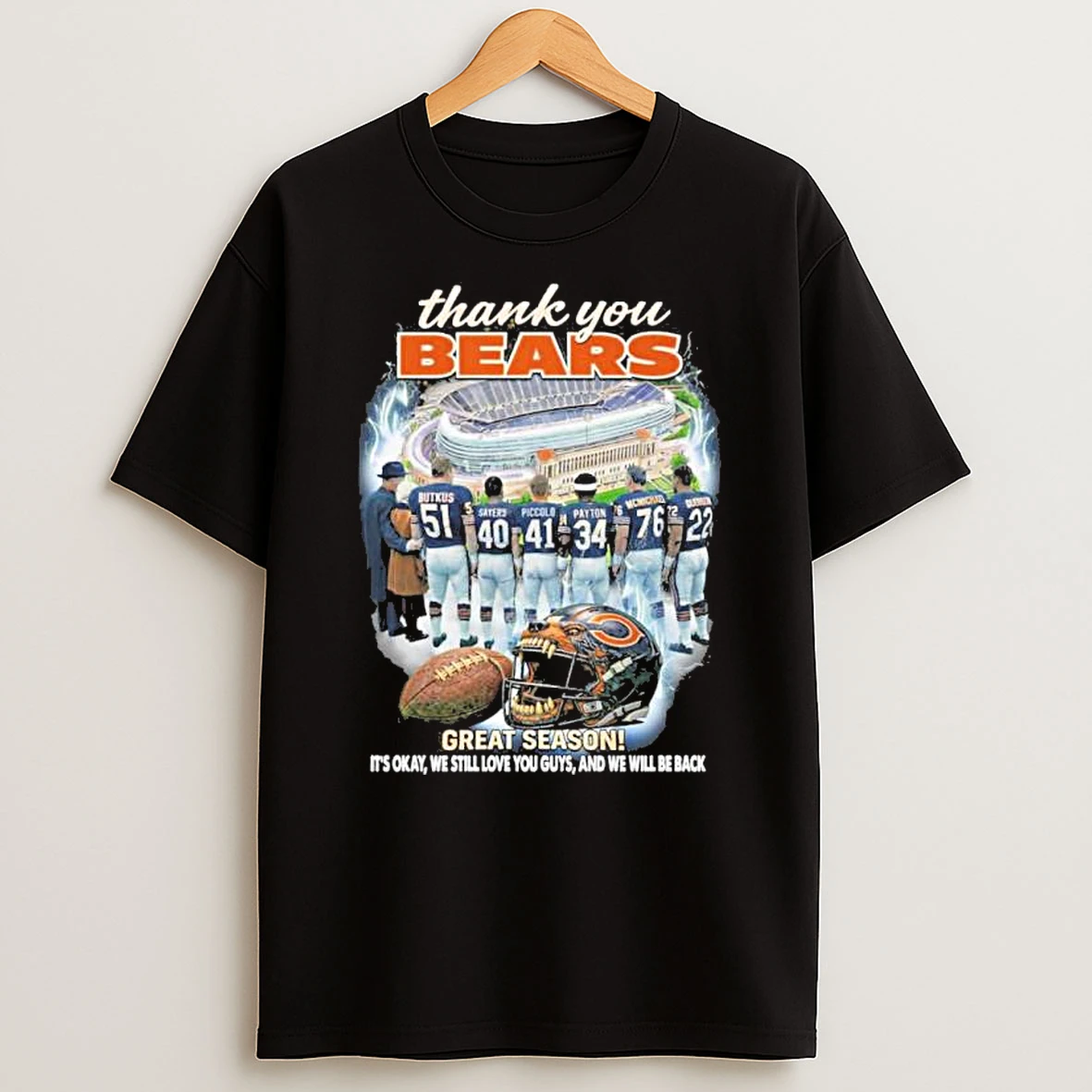 Thank You Chicago Bears Great Season Shirts